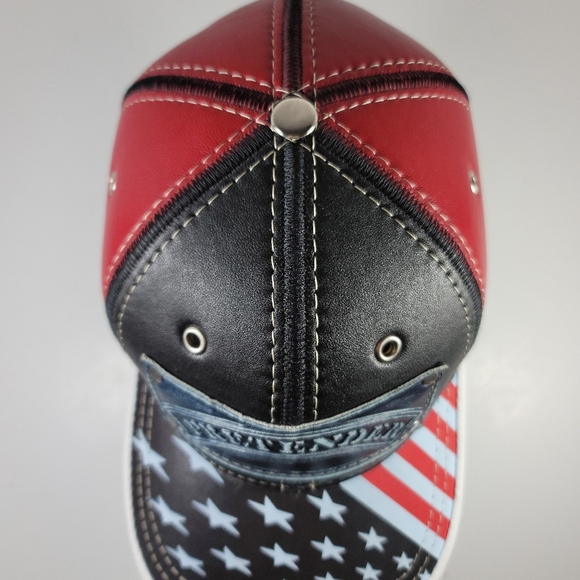 PRETENDER UK 100% LEATHER ALL-SEASON BASEBALL HAT - Picture 5 of 7